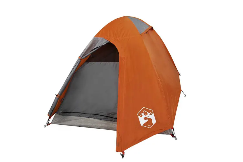 Vidaxl Camping Tent Dome 2-person Orange Waterproof Vidaxl Camping Tent Dome 2-person Orange Waterproof