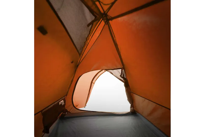 Vidaxl Camping Tent Dome 2-person Orange Waterproof Vidaxl Camping Tent Dome 2-person Orange Waterproof