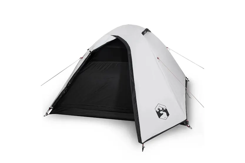 Vidaxl Camping Tent Dome 3-person White Blackout Fabric Waterproof Vidaxl Camping Tent Dome 3-person White Blackout Fabric Waterproof