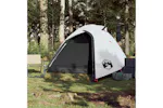 Vidaxl Camping Tent Dome 3-person White Blackout Fabric Waterproof Vidaxl Camping Tent Dome 3-person White Blackout Fabric Waterproof