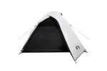Vidaxl Camping Tent Dome 3-person White Blackout Fabric Waterproof Vidaxl Camping Tent Dome 3-person White Blackout Fabric Waterproof