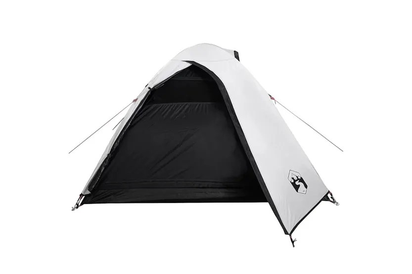 Vidaxl Camping Tent Dome 3-person White Blackout Fabric Waterproof Vidaxl Camping Tent Dome 3-person White Blackout Fabric Waterproof