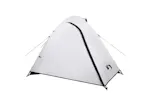 Vidaxl Camping Tent Dome 3-person White Blackout Fabric Waterproof Vidaxl Camping Tent Dome 3-person White Blackout Fabric Waterproof