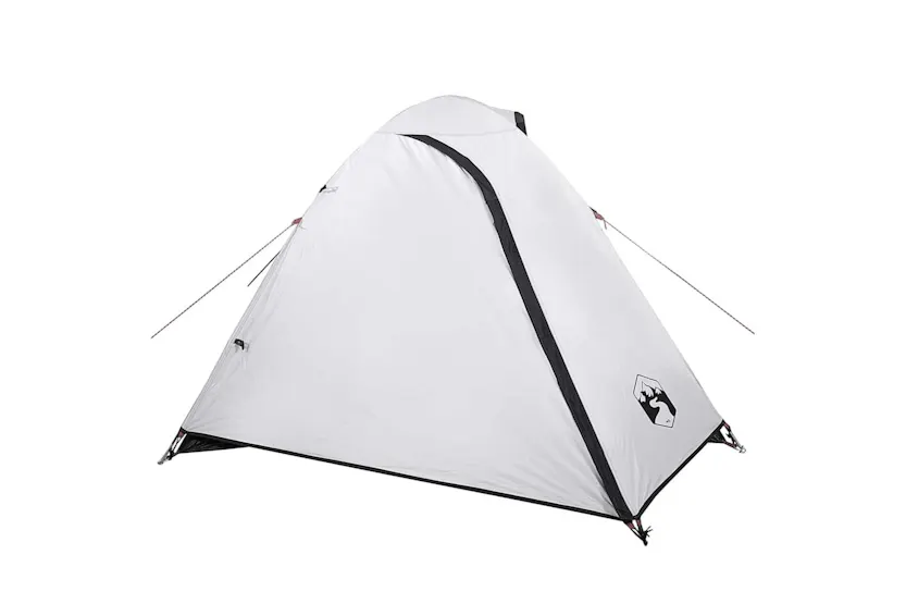 Vidaxl Camping Tent Dome 3-person White Blackout Fabric Waterproof Vidaxl Camping Tent Dome 3-person White Blackout Fabric Waterproof