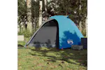Vidaxl Camping Tent Dome 4-person Blue Waterproof Vidaxl Camping Tent Dome 4-person Blue Waterproof