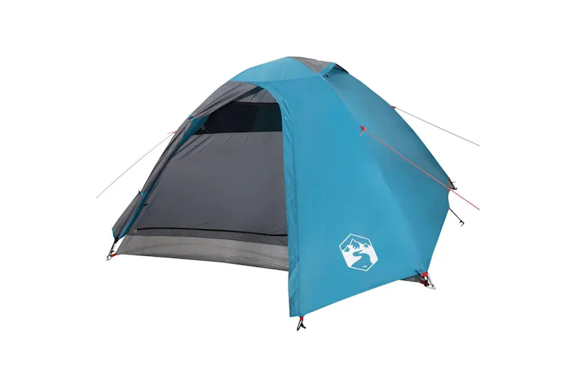 Vidaxl Camping Tent Dome 4-person Blue Waterproof Vidaxl Camping Tent Dome 4-person Blue Waterproof
