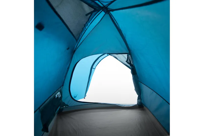 Vidaxl Camping Tent Dome 4-person Blue Waterproof Vidaxl Camping Tent Dome 4-person Blue Waterproof