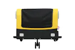 Vidaxl Bike Trailer Black And Yellow 45 Kg Iron Vidaxl Bike Trailer Black And Yellow 45 Kg Iron