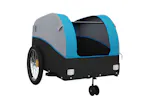 Vidaxl Bike Trailer Black And Blue 45 Kg Iron Vidaxl Bike Trailer Black And Blue 45 Kg Iron