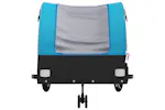 Vidaxl Bike Trailer Black And Blue 45 Kg Iron Vidaxl Bike Trailer Black And Blue 45 Kg Iron