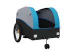 Vidaxl Bike Trailer Black And Blue 45 Kg Iron Vidaxl Bike Trailer Black And Blue 45 Kg Iron