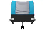 Vidaxl Bike Trailer Black And Blue 45 Kg Iron Vidaxl Bike Trailer Black And Blue 45 Kg Iron