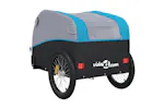 Vidaxl Bike Trailer Black And Blue 45 Kg Iron Vidaxl Bike Trailer Black And Blue 45 Kg Iron