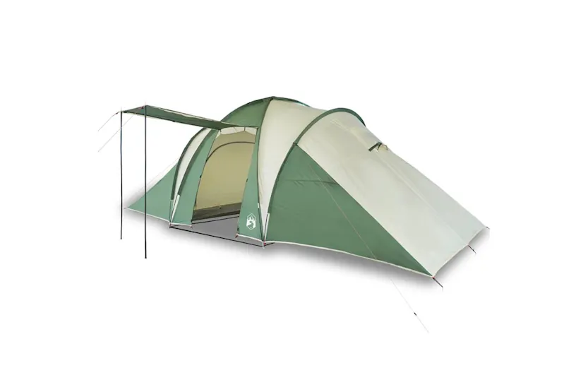 Vidaxl Family Tent Dome 6-person Green Waterproof Vidaxl Family Tent Dome 6-person Green Waterproof