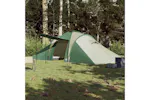 Vidaxl Family Tent Dome 6-person Green Waterproof Vidaxl Family Tent Dome 6-person Green Waterproof
