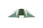 Vidaxl Family Tent Dome 6-person Green Waterproof Vidaxl Family Tent Dome 6-person Green Waterproof