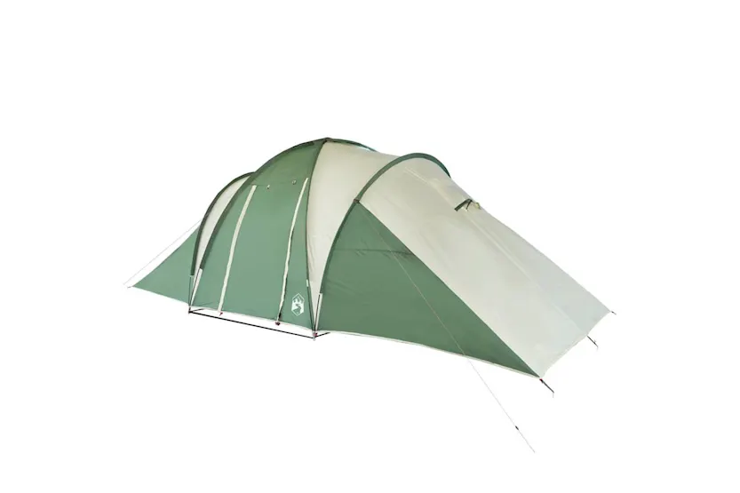 Vidaxl Family Tent Dome 6-person Green Waterproof Vidaxl Family Tent Dome 6-person Green Waterproof