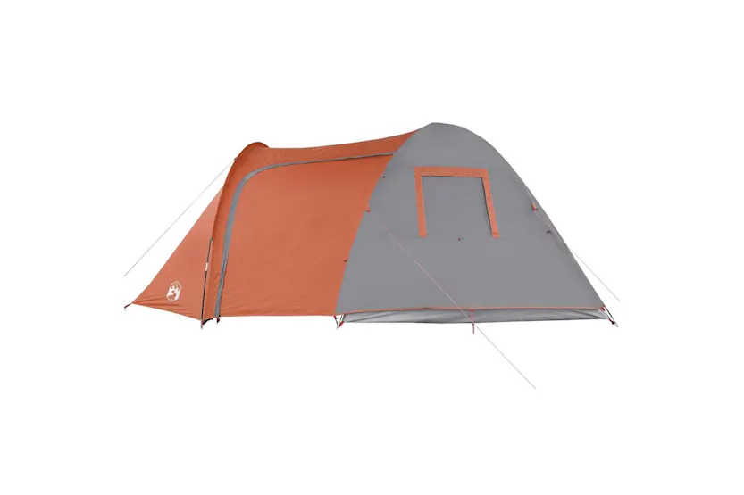 Vidaxl Family Tent Dome 6-person Orange Waterproof Vidaxl Family Tent Dome 6-person Orange Waterproof