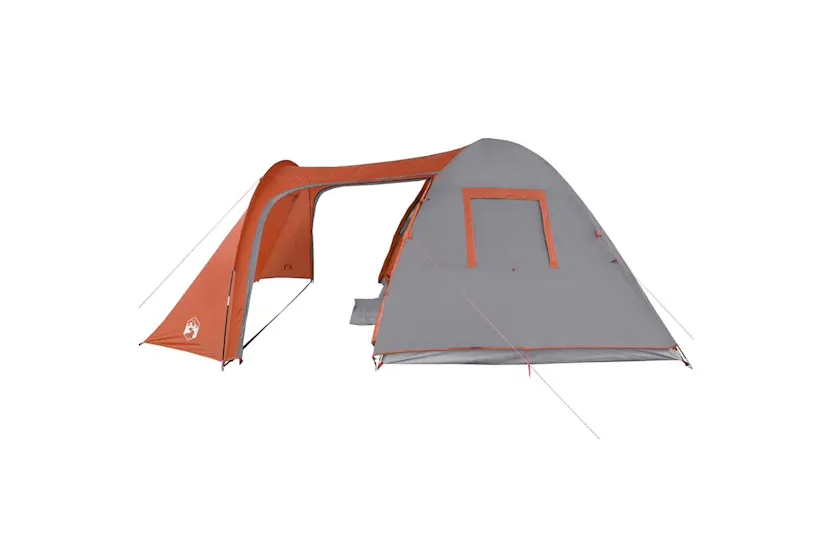 Vidaxl Family Tent Dome 6-person Orange Waterproof Vidaxl Family Tent Dome 6-person Orange Waterproof