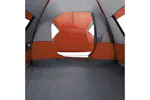 Vidaxl Family Tent Dome 6-person Orange Waterproof Vidaxl Family Tent Dome 6-person Orange Waterproof