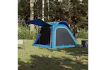 Vidaxl Camping Tent 4-person Blue Quick Release Waterproof Vidaxl Camping Tent 4-person Blue Quick Release Waterproof