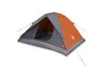 Vidaxl Camping Tent Dome 3-person Orange Waterproof Vidaxl Camping Tent Dome 3-person Orange Waterproof