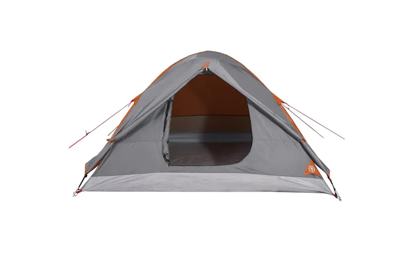 Vidaxl Camping Tent Dome 3-person Orange Waterproof Vidaxl Camping Tent Dome 3-person Orange Waterproof