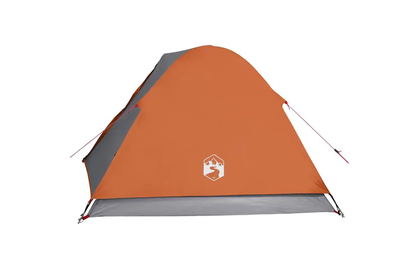 Vidaxl Camping Tent Dome 3-person Orange Waterproof Vidaxl Camping Tent Dome 3-person Orange Waterproof