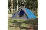 Vidaxl Camping Tent Dome 6-person Blue Waterproof Vidaxl Camping Tent Dome 6-person Blue Waterproof