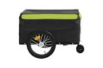 Vidaxl Bike Trailer Black And Green 45 Kg Iron Vidaxl Bike Trailer Black And Green 45 Kg Iron