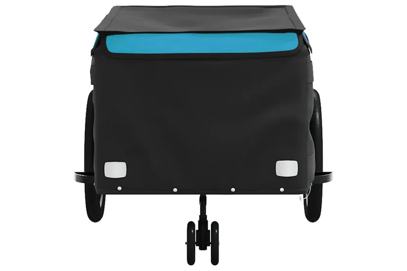 Vidaxl Bike Trailer Black And Blue 45 Kg Iron Vidaxl Bike Trailer Black And Blue 45 Kg Iron