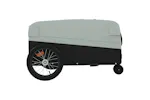 Vidaxl Bike Trailer Black And Grey 45 Kg Iron Vidaxl Bike Trailer Black And Grey 45 Kg Iron