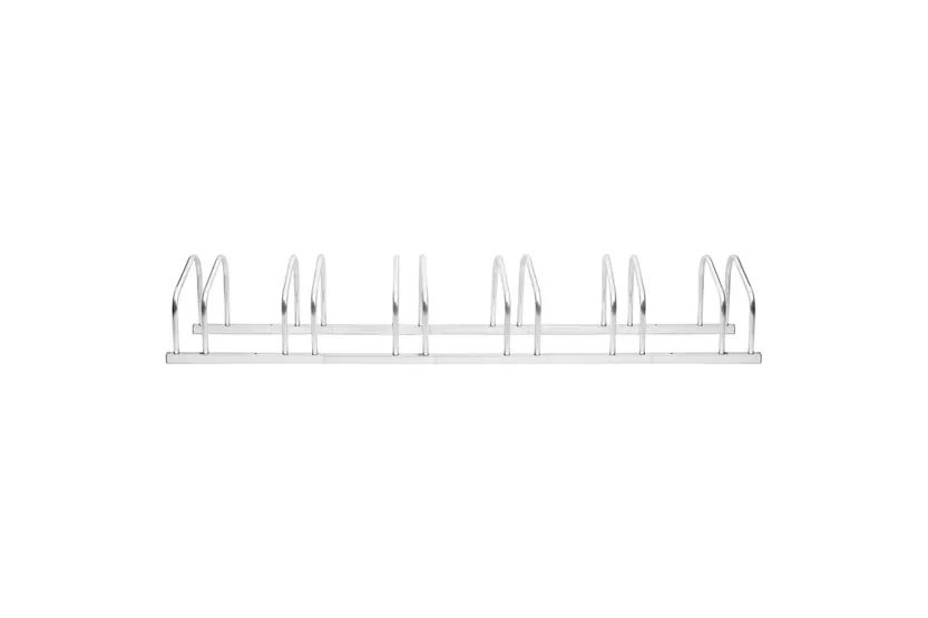 Vidaxl Bike Rack For 6 Bikes Galvanised Steel Vidaxl Bike Rack For 6 Bikes Galvanised Steel