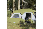 Vidaxl Family Tent 9-person Green Quick Release Waterproof Vidaxl Family Tent 9-person Green Quick Release Waterproof