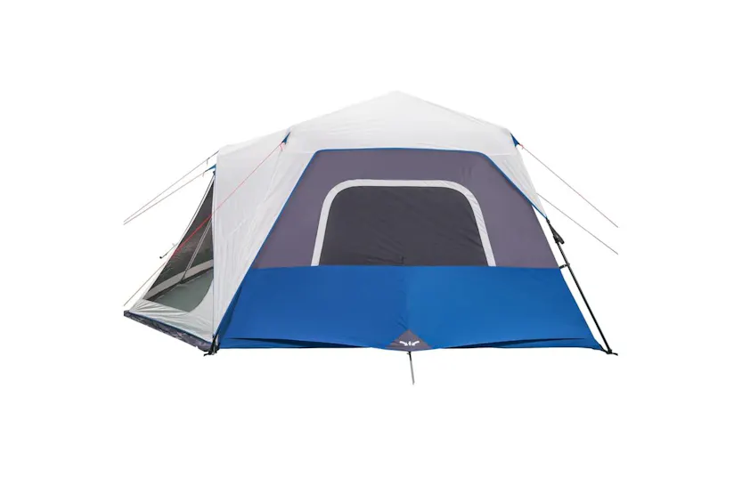 Vidaxl Family Tent With Led 10-person Light Blue Quick Release Vidaxl Family Tent With Led 10-person Light Blue Quick Release
