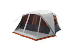 Vidaxl Family Tent With Led 10-person Light Grey And Orange Quick Release Vidaxl Family Tent With Led 10-person Light Grey And Orange Quick Release