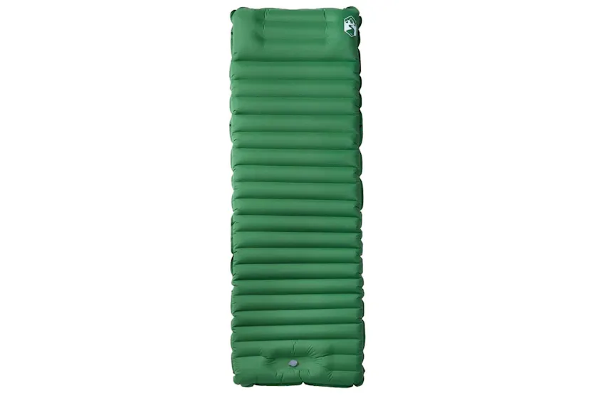 Vidaxl Self Inflating Camping Mattress With Pillow 1-person Green Vidaxl Self Inflating Camping Mattress With Pillow 1-person Green