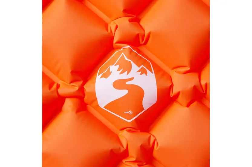 Vidaxl Inflating Camping Mattress 1-person Orange 190x58x6 Cm Vidaxl Inflating Camping Mattress 1-person Orange 190x58x6 Cm