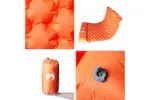Vidaxl Self Inflating Camping Mattress With Pillows 2-person Orange Vidaxl Self Inflating Camping Mattress With Pillows 2-person Orange