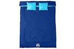Vidaxl Double Sleeping Bag With Pillows For Adults Camping 3-4 Seasons Vidaxl Double Sleeping Bag With Pillows For Adults Camping 3-4 Seasons