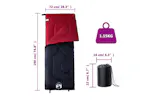 Vidaxl Sleeping Bag For Adults Camping 3 Seasons Vidaxl Sleeping Bag For Adults Camping 3 Seasons