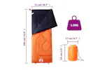 Vidaxl Sleeping Bag For Adults Camping 3 Seasons Vidaxl Sleeping Bag For Adults Camping 3 Seasons