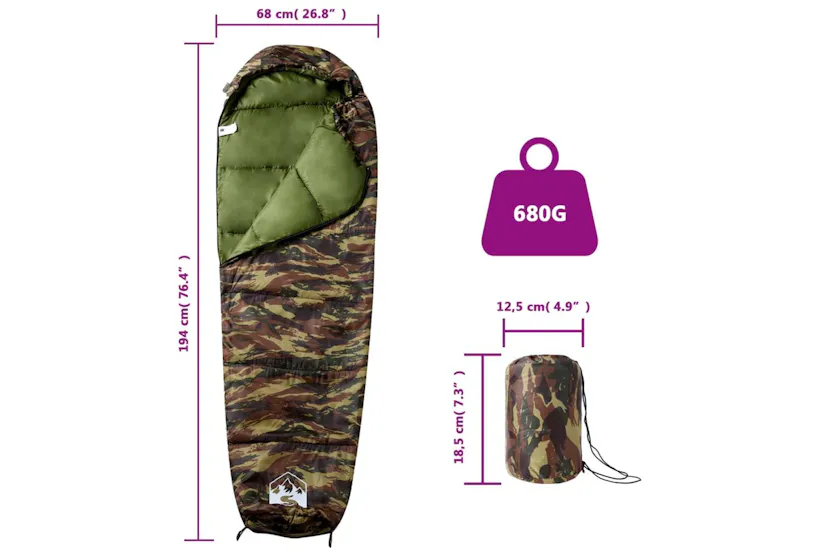 Vidaxl Mummy Sleeping Bag For Adults Camping 3 Seasons Vidaxl Mummy Sleeping Bag For Adults Camping 3 Seasons