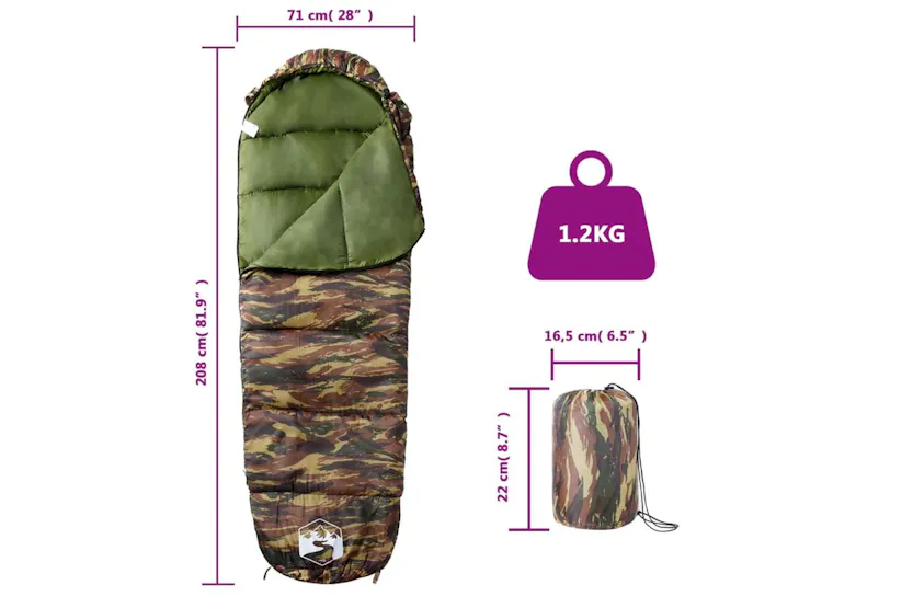 Vidaxl Mummy Sleeping Bag For Adults Camping 3 Seasons Vidaxl Mummy Sleeping Bag For Adults Camping 3 Seasons