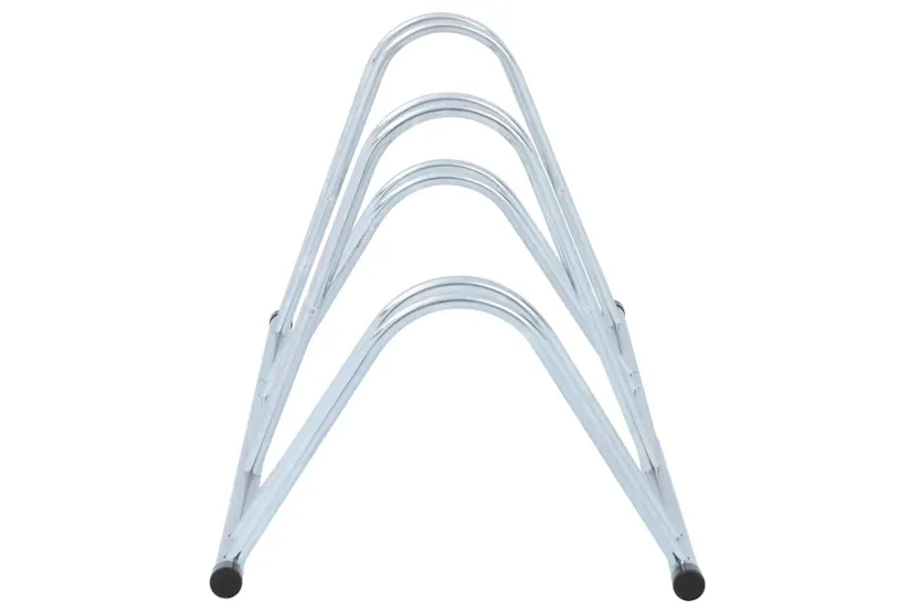 Vidaxl Bicycle Stand For 4 Bikes Floor Freestanding Galvanised Steel Vidaxl Bicycle Stand For 4 Bikes Floor Freestanding Galvanised Steel