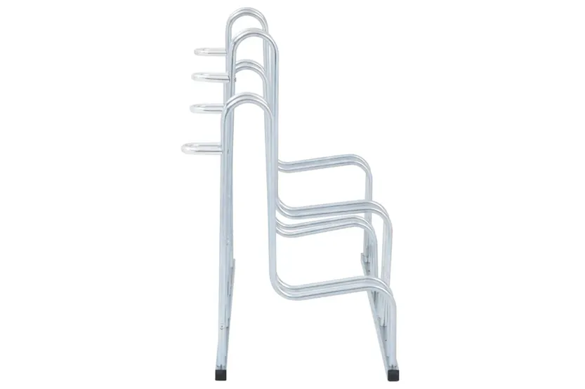 Vidaxl Bicycle Stand For 4 Bikes Floor Freestanding Galvanised Steel Vidaxl Bicycle Stand For 4 Bikes Floor Freestanding Galvanised Steel