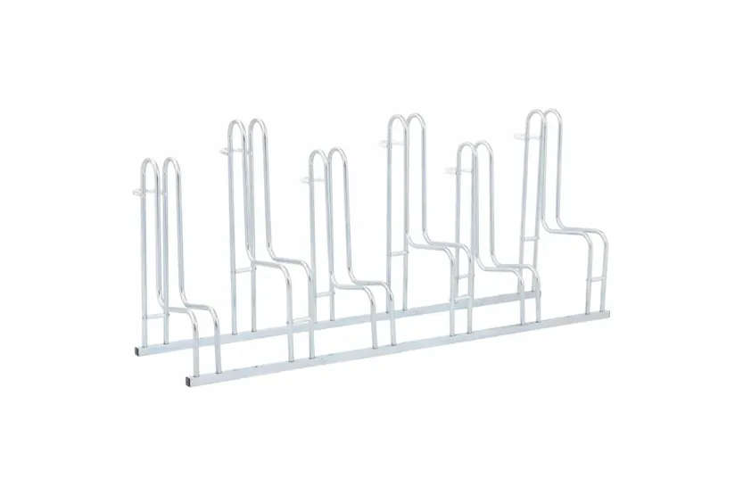 Vidaxl Bicycle Stand For 6 Bikes Floor Freestanding Galvanised Steel Vidaxl Bicycle Stand For 6 Bikes Floor Freestanding Galvanised Steel