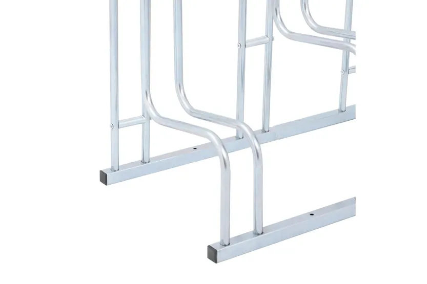 Vidaxl Bicycle Stand For 6 Bikes Floor Freestanding Galvanised Steel Vidaxl Bicycle Stand For 6 Bikes Floor Freestanding Galvanised Steel