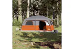Vidaxl Family Tent Cabin 8-person Grey And Orange Waterproof Vidaxl Family Tent Cabin 8-person Grey And Orange Waterproof
