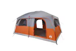 Vidaxl Family Tent Cabin 8-person Grey And Orange Waterproof Vidaxl Family Tent Cabin 8-person Grey And Orange Waterproof